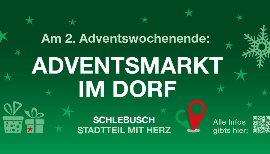 Adventsmarkt im Dorf – Schlebusch 2026